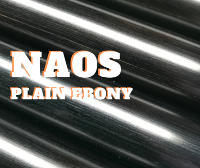 &#39;NAOS&#39; spliced with genuine African Ebony.