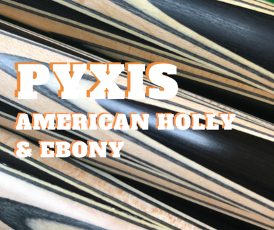 &#39;PYXIS&#39; spliced with American Holly &amp; Maple Burl.