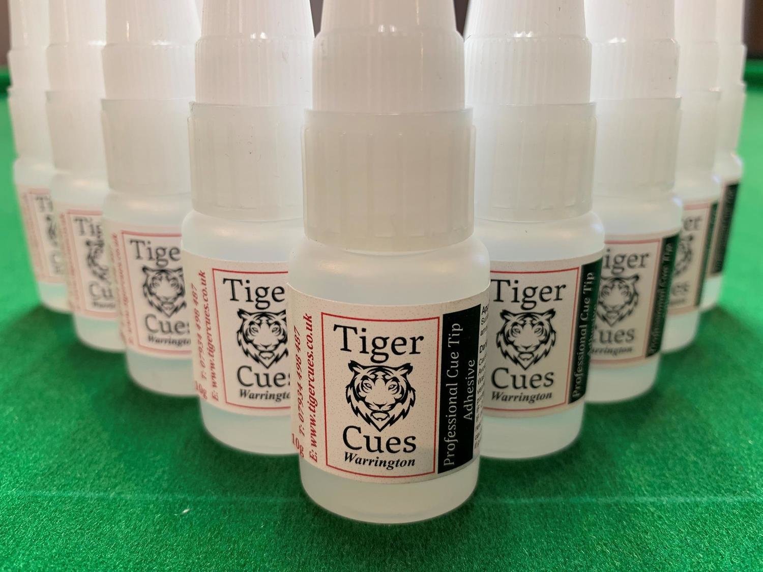 Tiger Cues Pro Cue Tip Adhesive