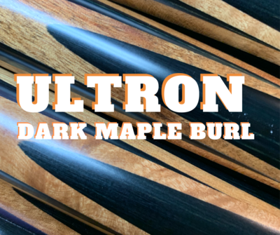 'ULTRON' spliced with Maple Burl &amp; Ebony.