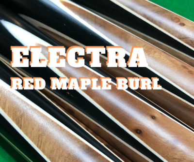 'ELECTRA' spliced with Red Maple Burl.