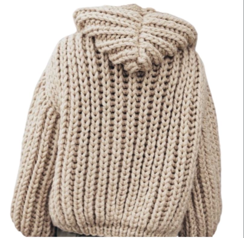 Chunky Knit Hoodie