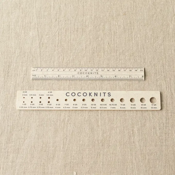 CocoKnits Ruler &amp; Gauge