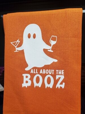 ALL ABOUT THE BOOZ KITCHEN TOWEL