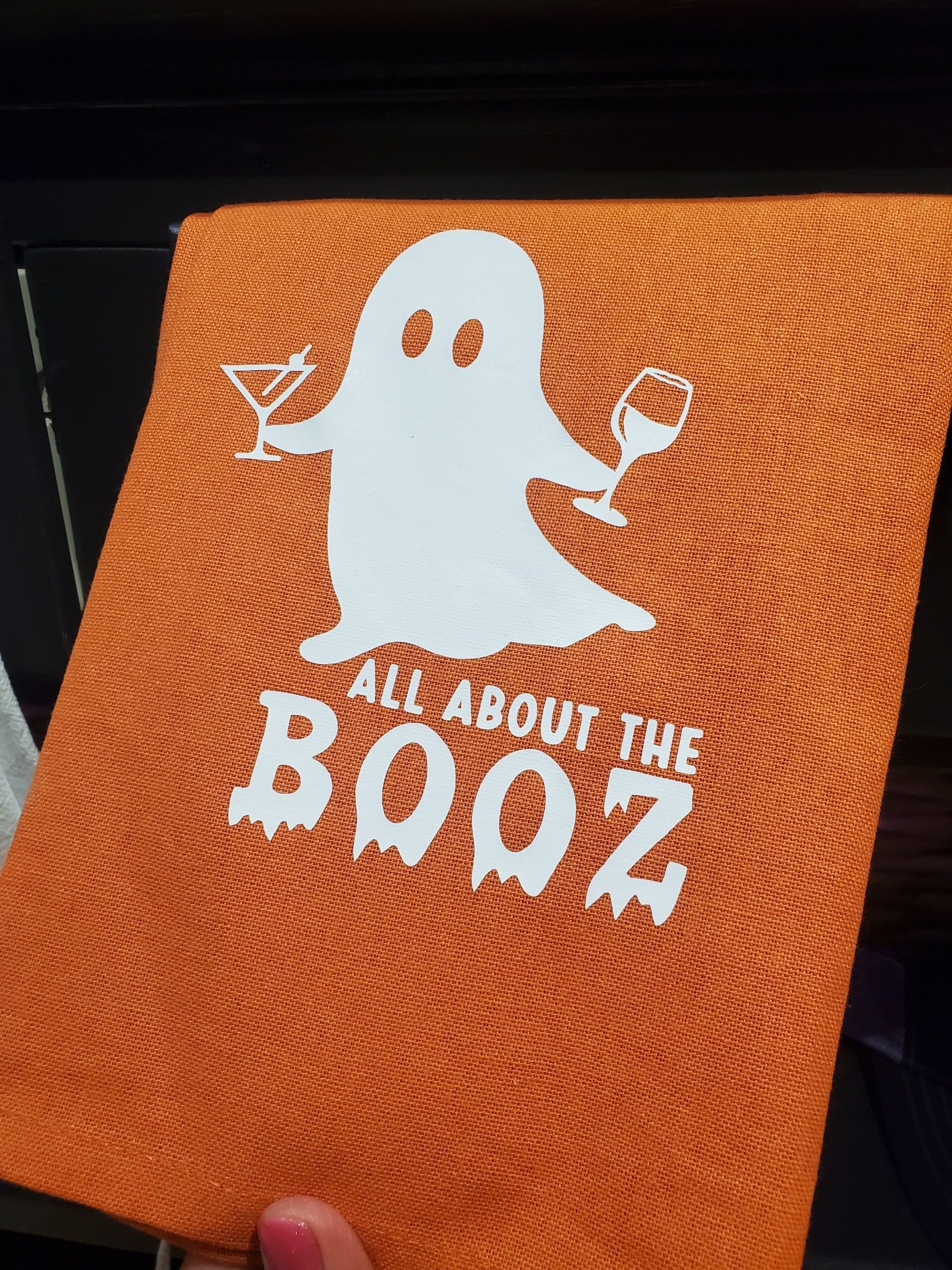 ALL ABOUT THE BOOZ KITCHEN TOWEL