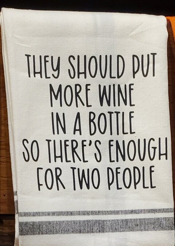 MORE WINE KITCHEN TOWEL