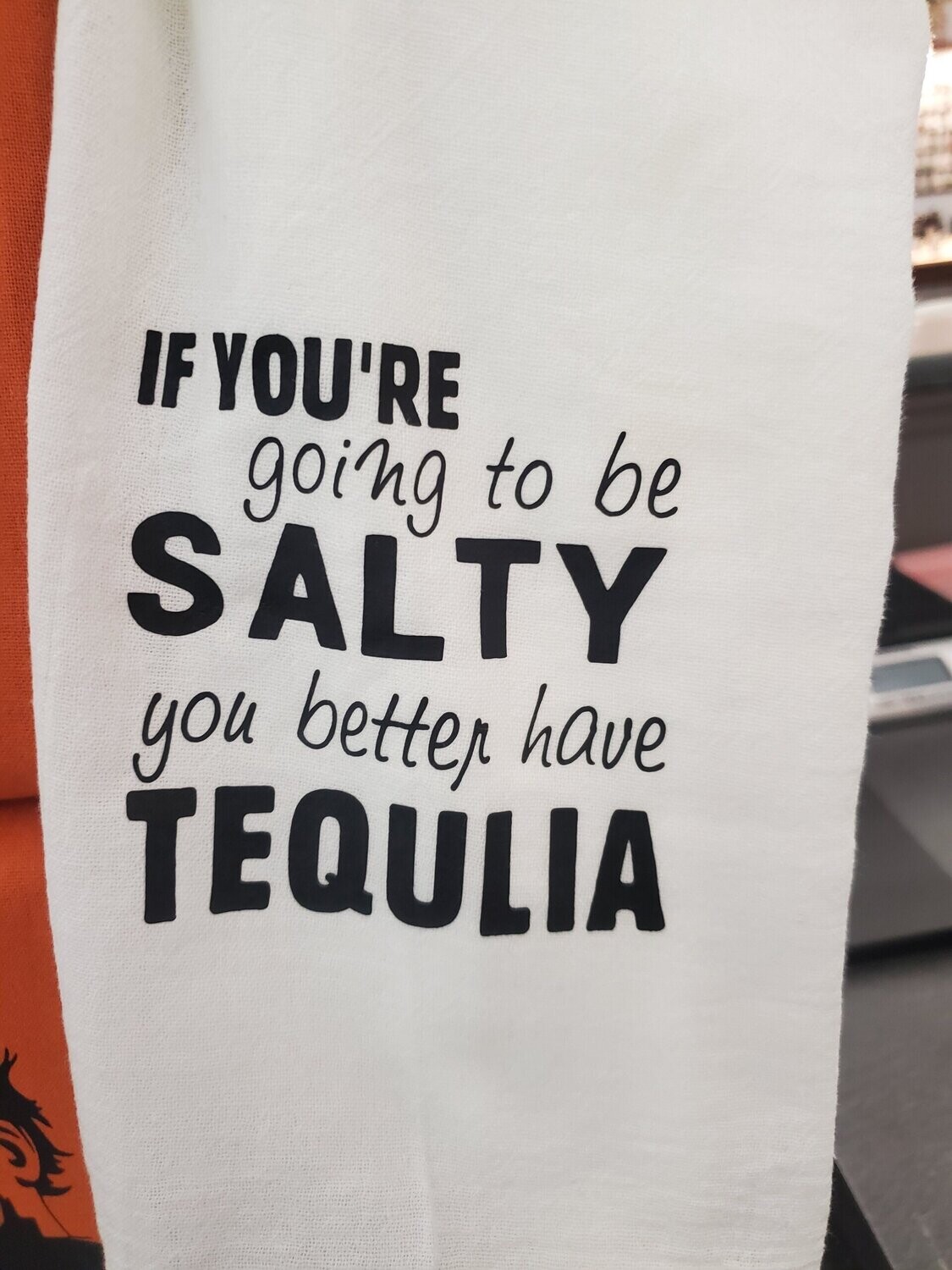 BRING THE TEQULIA KITCHEN TOWEL