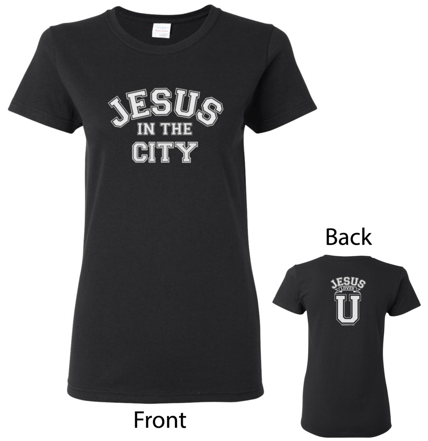 JTIC- Jesus Loves U T-Shirt Women