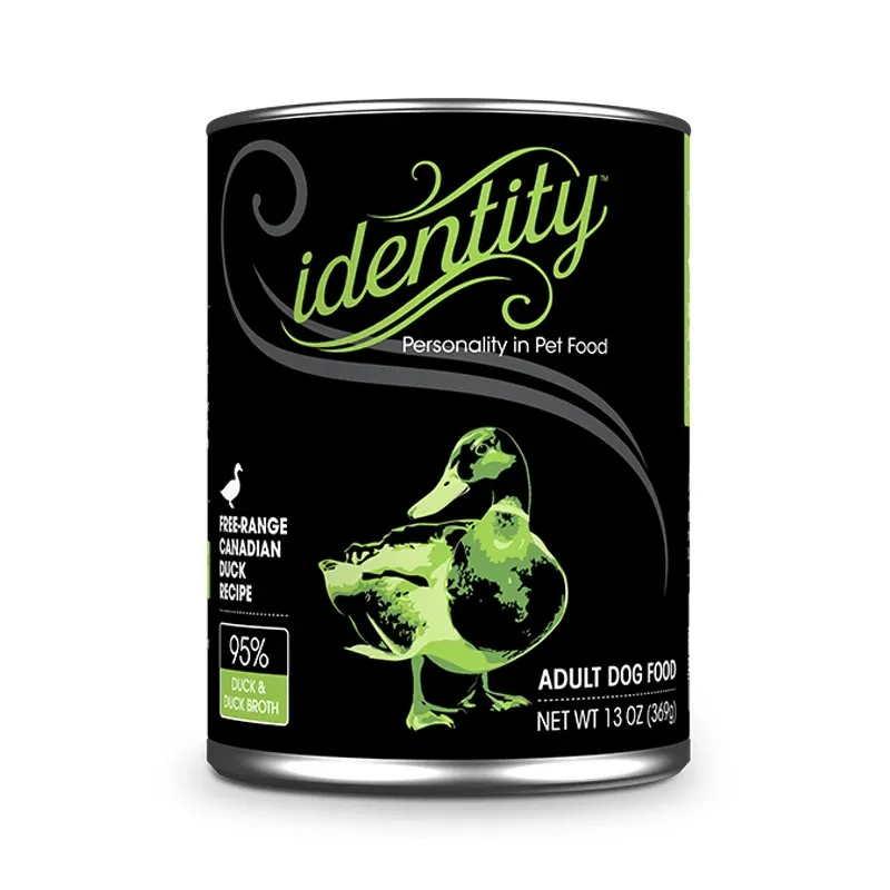 Identity Duck Wet dog food