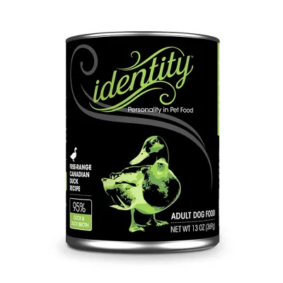 Identity Duck Wet dog food