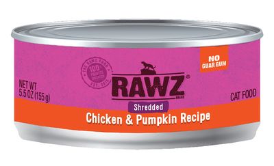 Rawz Chicken & Pumpkin Shredded Wet Cat Food