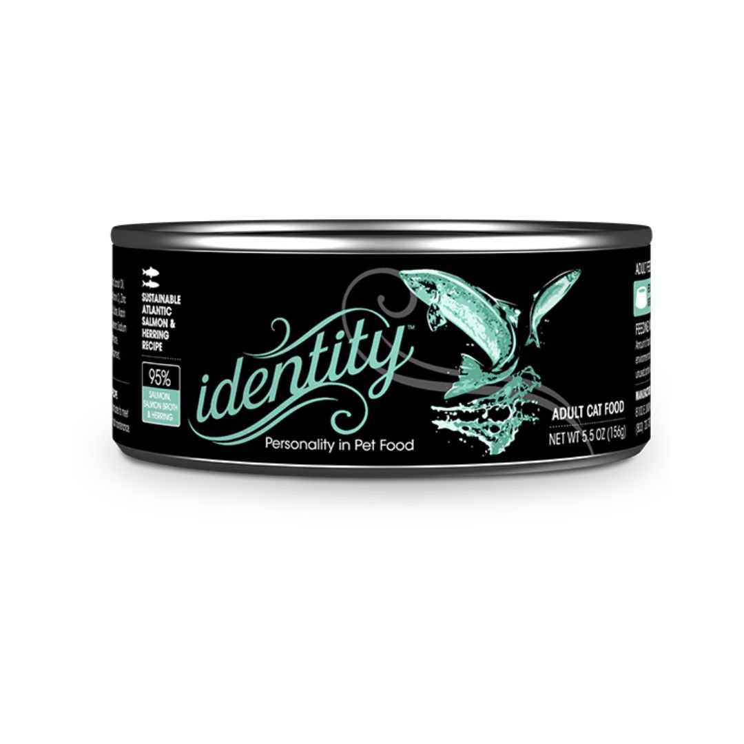 Identity Salmon Wet Cat Food, Size: 5.5 oz