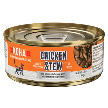 Koha Stew Wet Cat Food, Protein: Chicken Stew, Size: Each