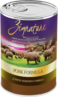 Zignature Canned Pork
