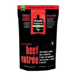 Raw Bistro Raw Dog Food Raw Bistro Raw Dog Food, Protein: Beef, Size: 3 lb