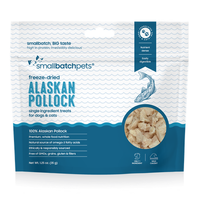Small Batch Freeze Dried Pollock