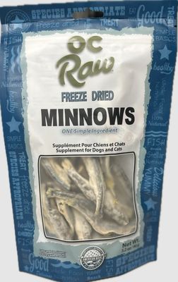 OC Raw Freeze Dried Minnows