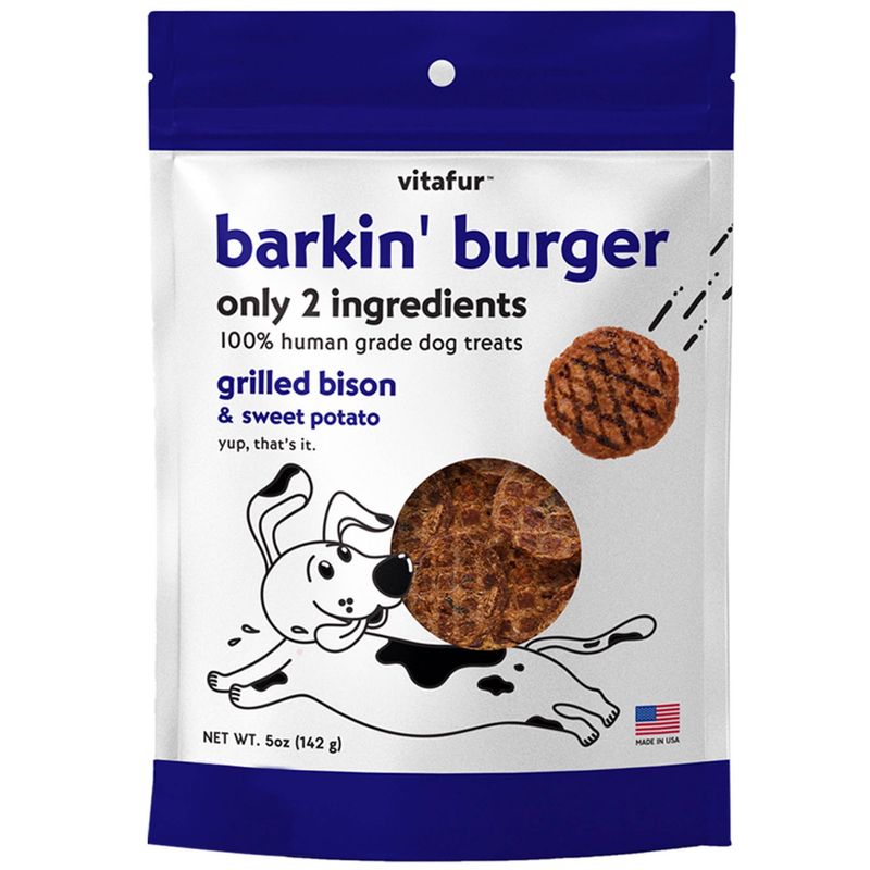 Barkin Burger Grilled Bison & Sweet Potato