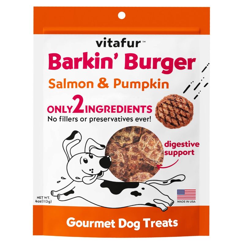 Barkin Burger Salmon & Pumpkin