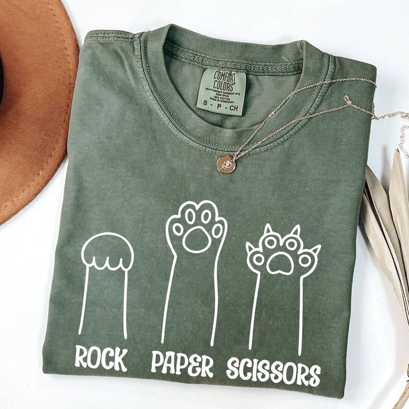 Rock, Paper, Scissors Tshirt
