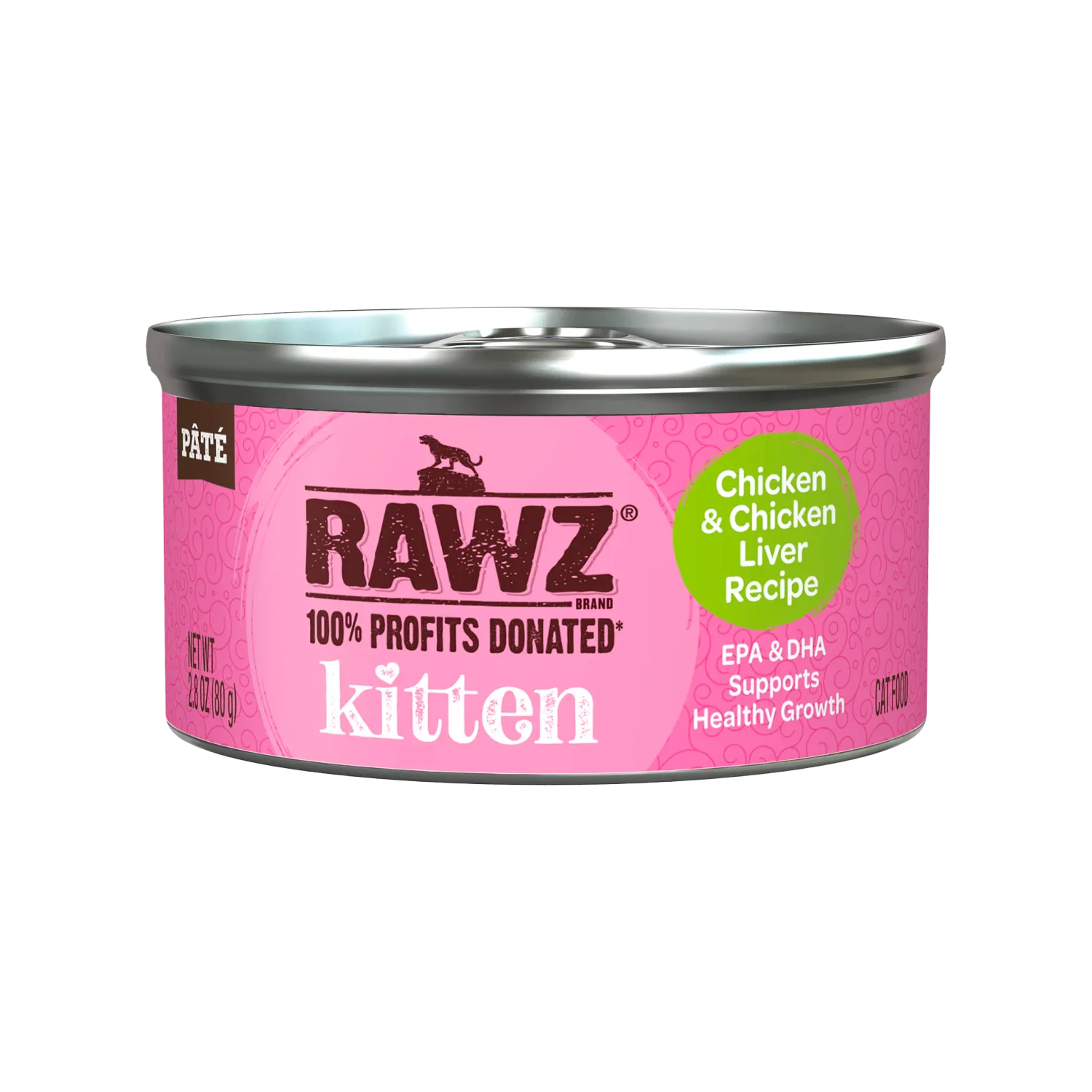 Rawz Kitten Chicken Liver, Size: Each
