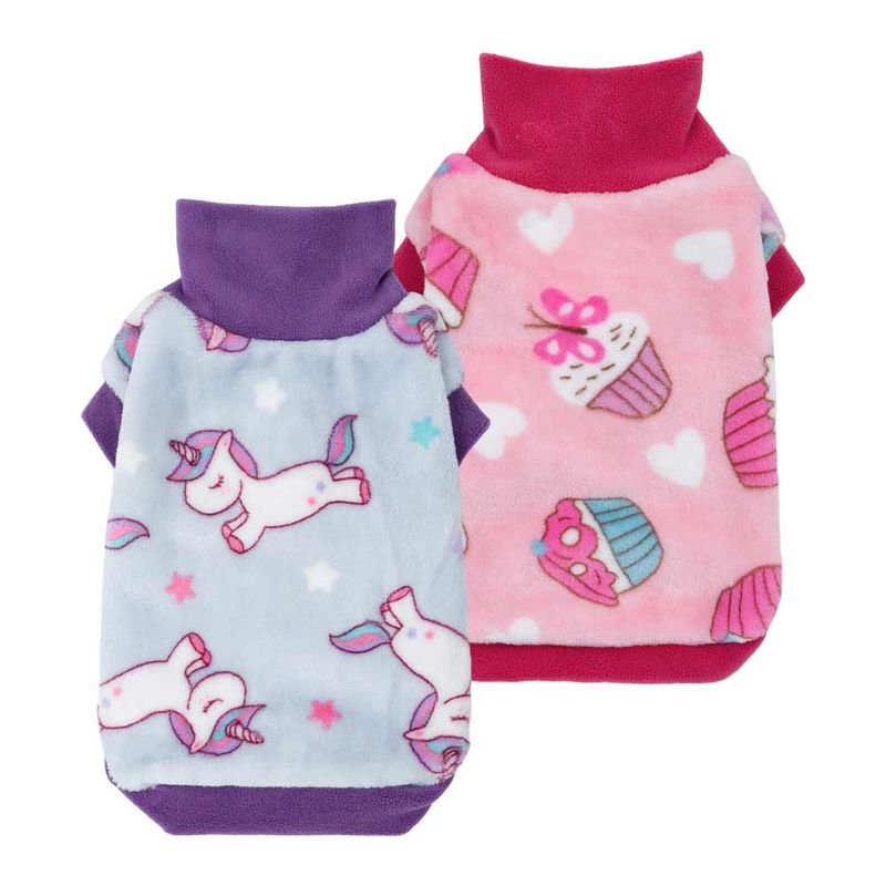 Fleece Print Sweater