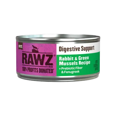 Rawz Digestive Support Rabbit & Mussels