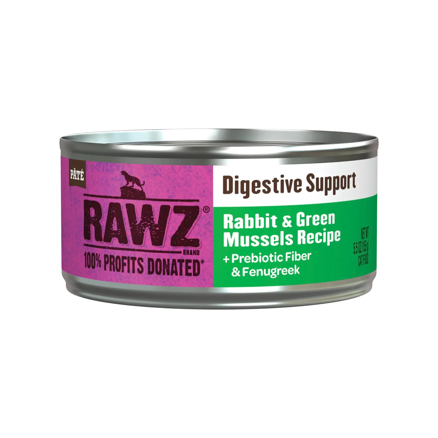 Rawz Digestive Support Rabbit & Mussels, Size: Each
