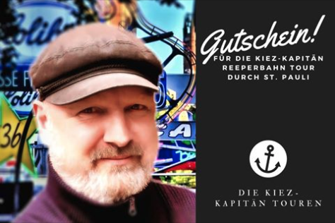 Gutschein Kiez-Kapitän Reeperbahn & Beatles Tour durch St. Pauli