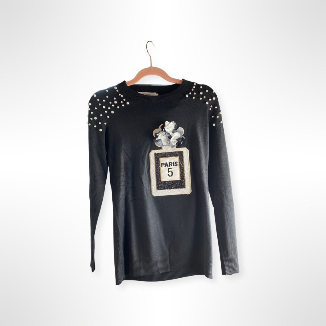 Paris Perfume Sweater