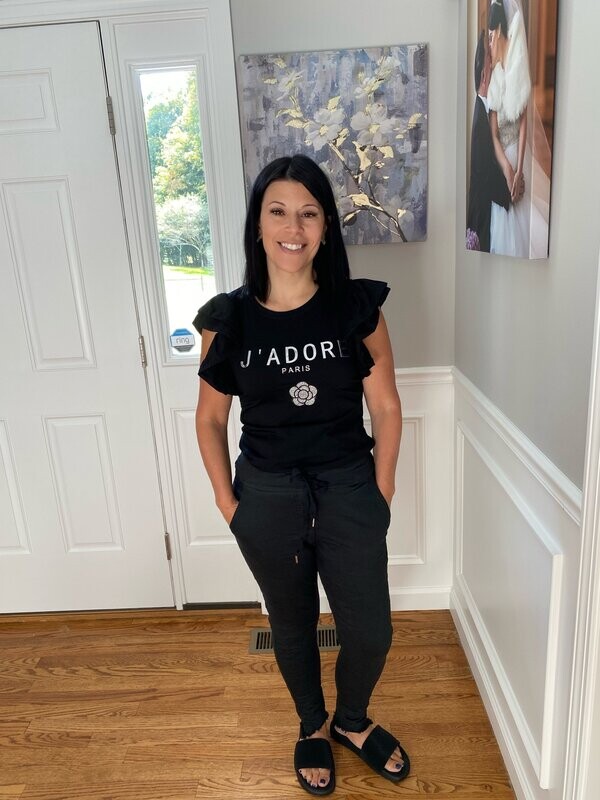 Solid Black Italian Jogger