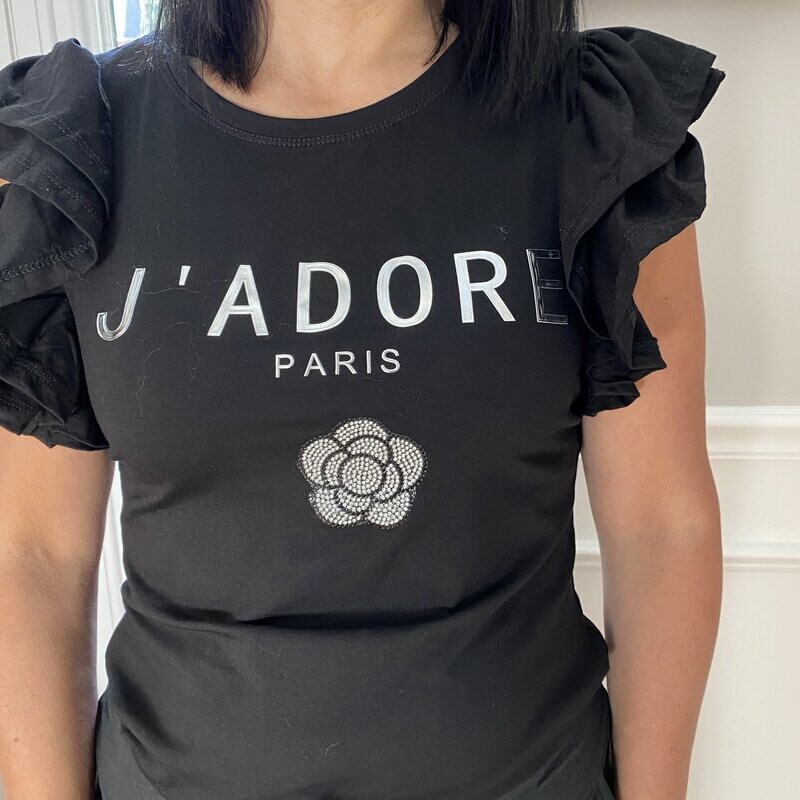 J'Adore Ruffle Tank