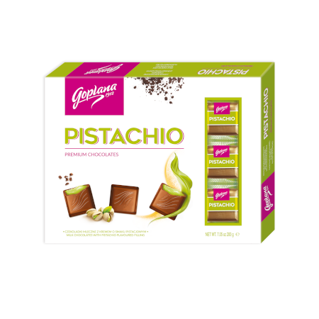 Goplana Pistachio Premium Chocolates 200g