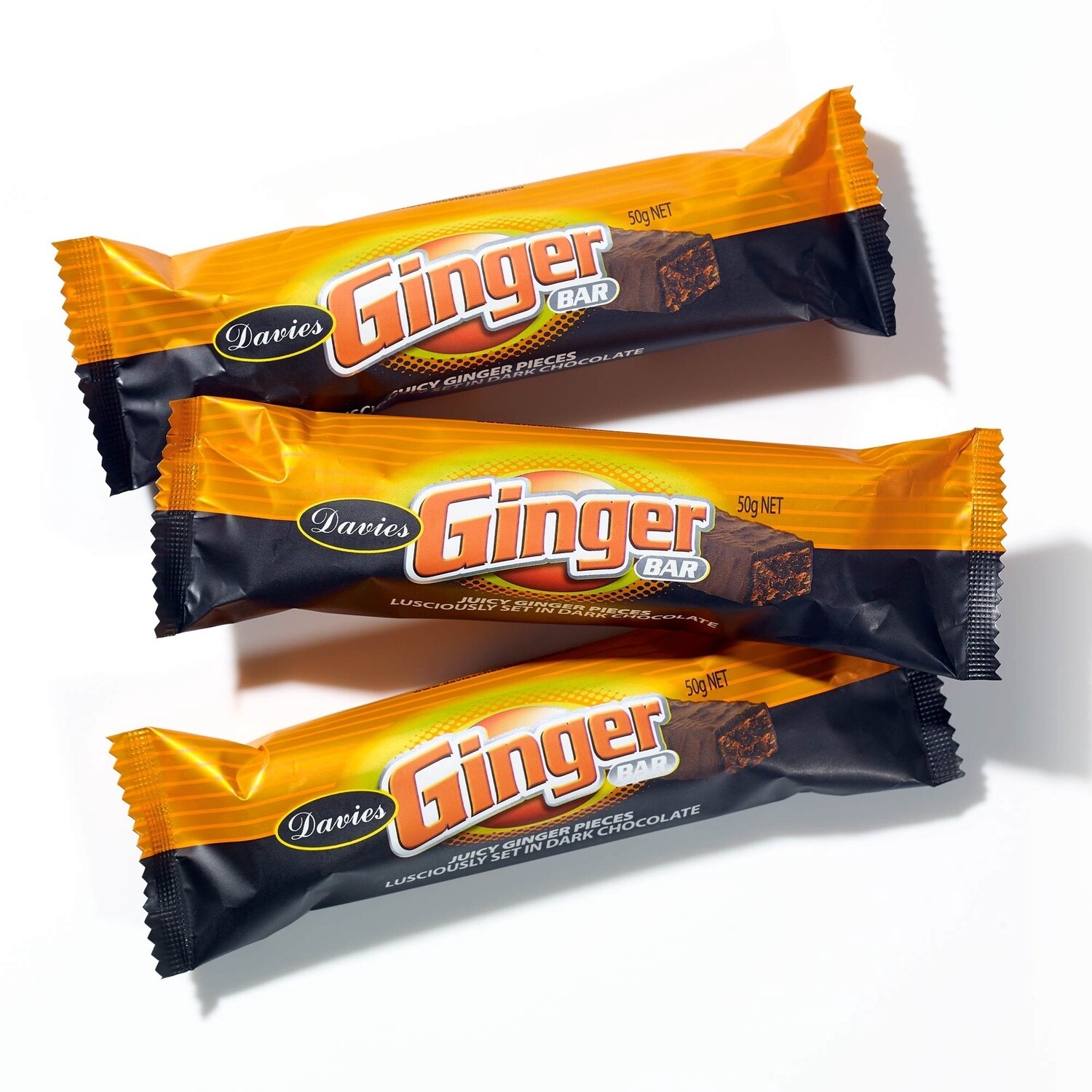 Davies Ginger Bar 50g