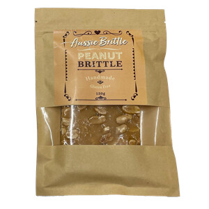 Aussie Brittle Peanut Brittle 130g