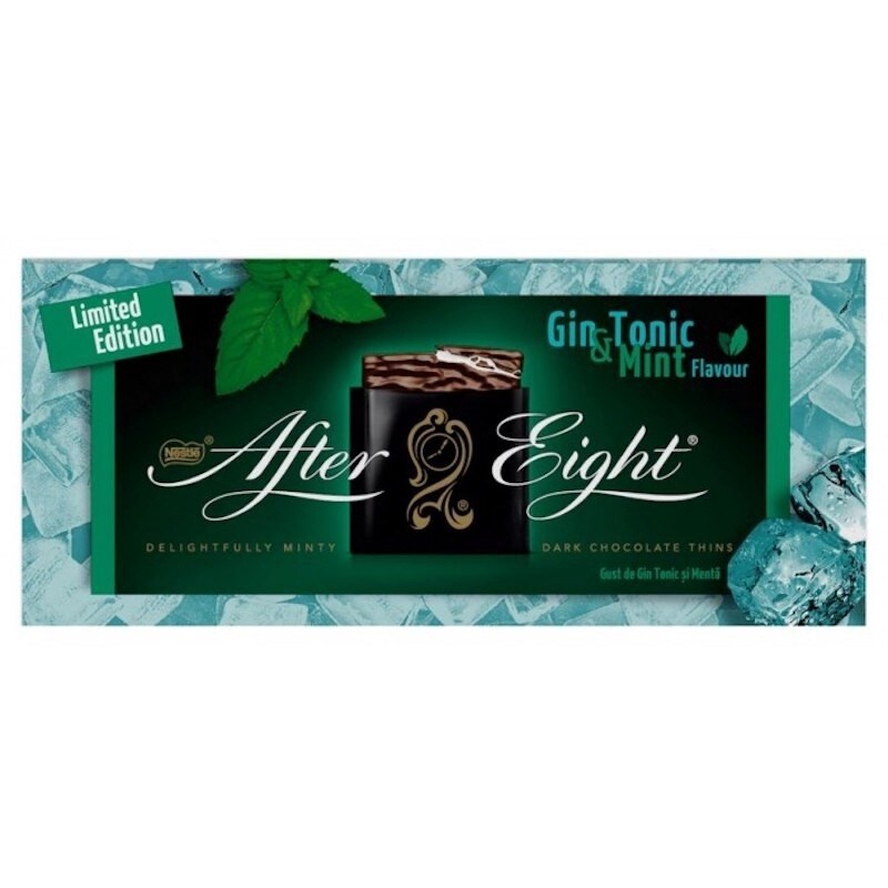 After Eight Gin &amp; Tonic Dark Mint Chocolate Box 200g