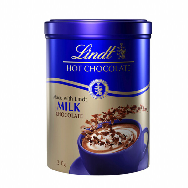 Lindt Dark Hot Chocolate Flakes  210g