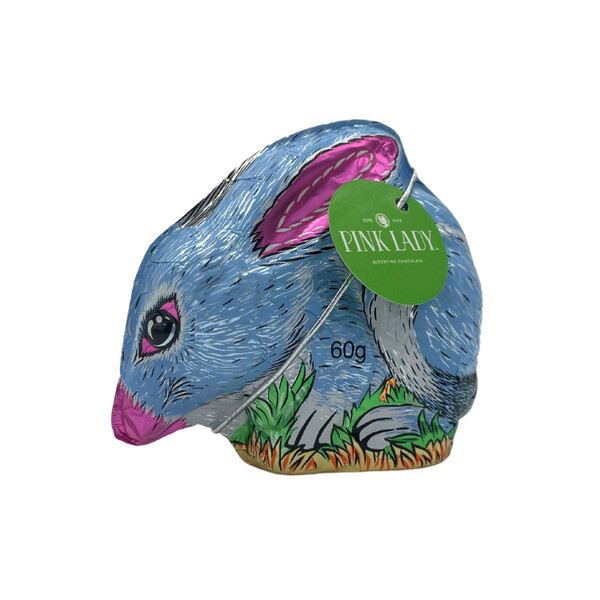 Pink Lady Foiled Milk Chocolate Bilby 60g