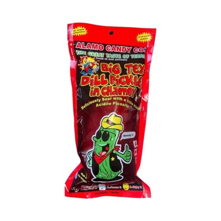 ALAMO Big Tex Dill Pickle in Chamoy