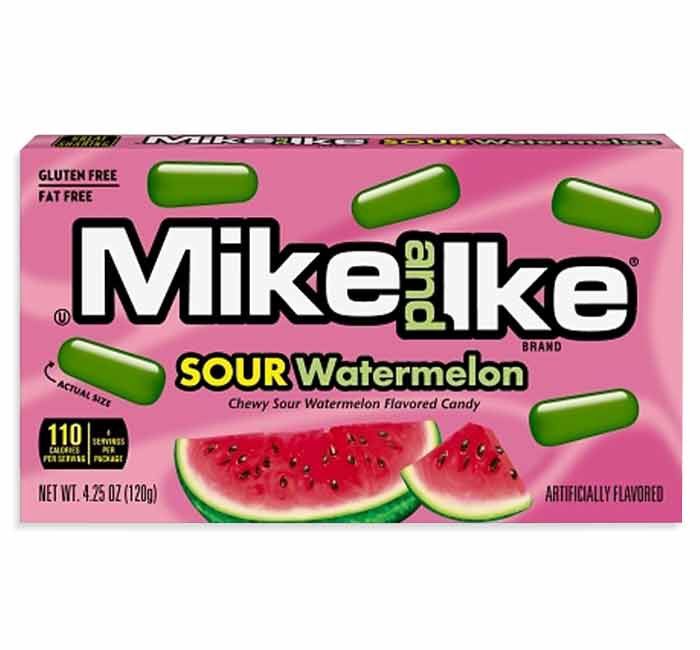 Mike &amp; Ike Sour Watermelon 120g