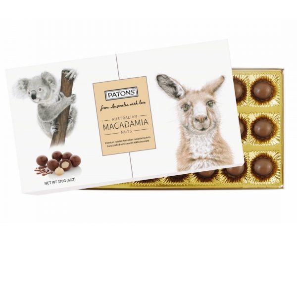 Patons Milk Chocolate Macadamia Australian Animals 170