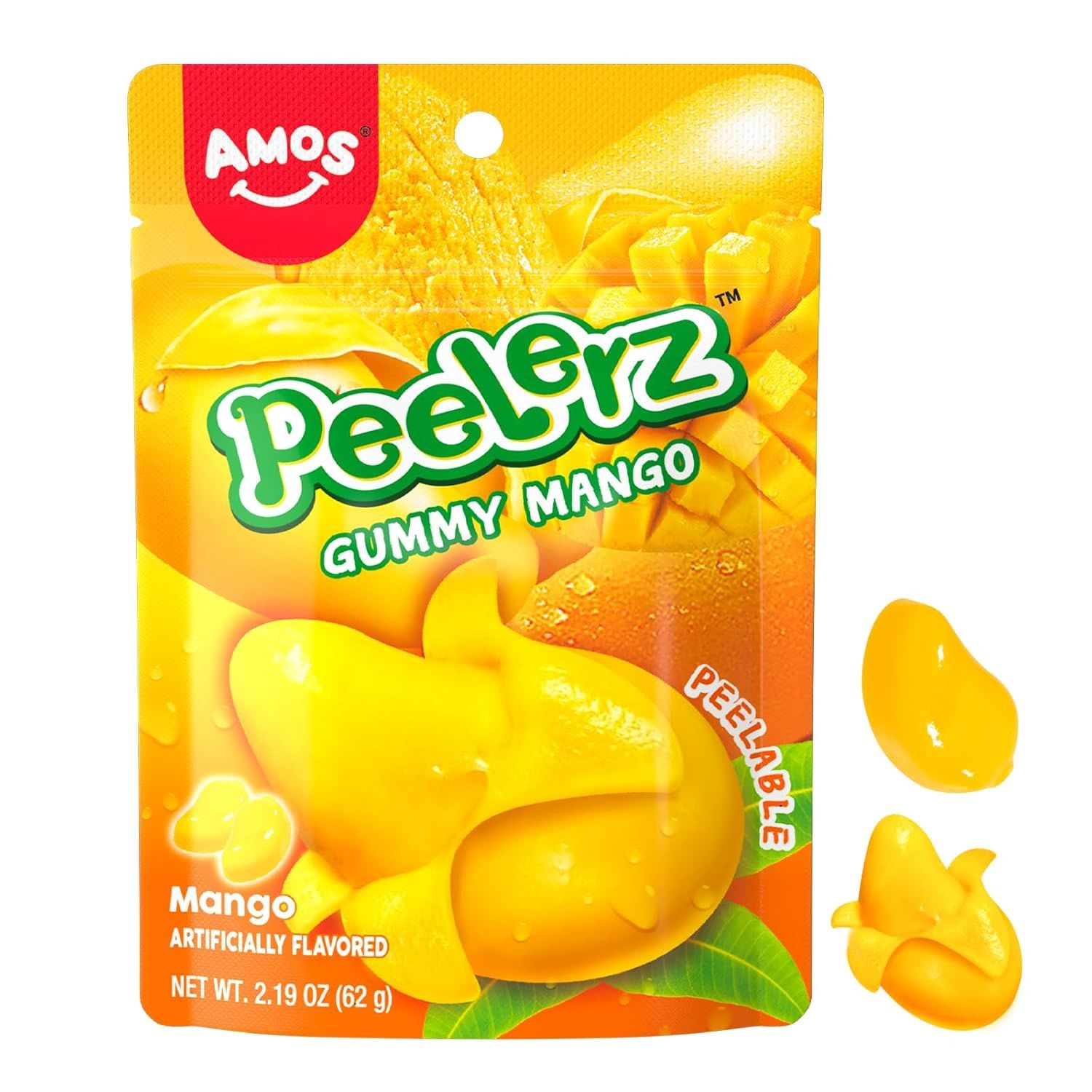 Amos Peelerz Gummy Mango 150g