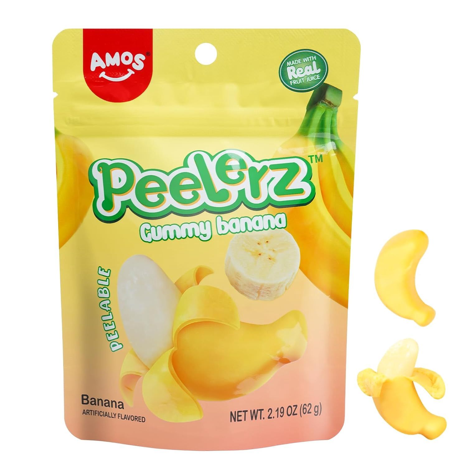 Amos Peelerz Gummy Banana 150g