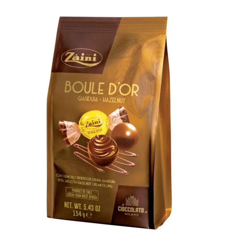 Zaini Boule D'or Gianduia Hazelnut 154g