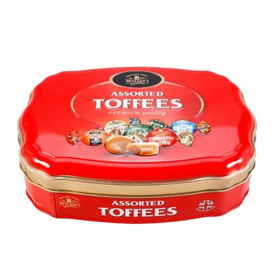 Walker's Premium Quality Assorted Toffees Tin 250g