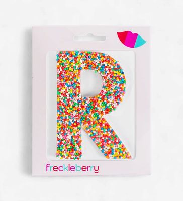 Freckleberry Milk Chocolate Freckle Letter R 40g