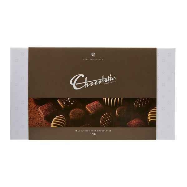 Chocolatier 18 Assorted Dark Chocolates 190g