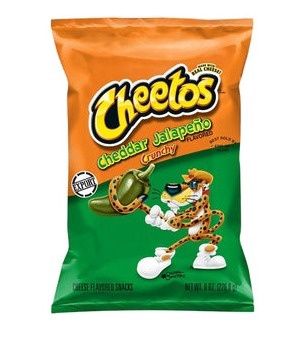 Cheetos Crunchy Cheddar Jalapeno 226.8g