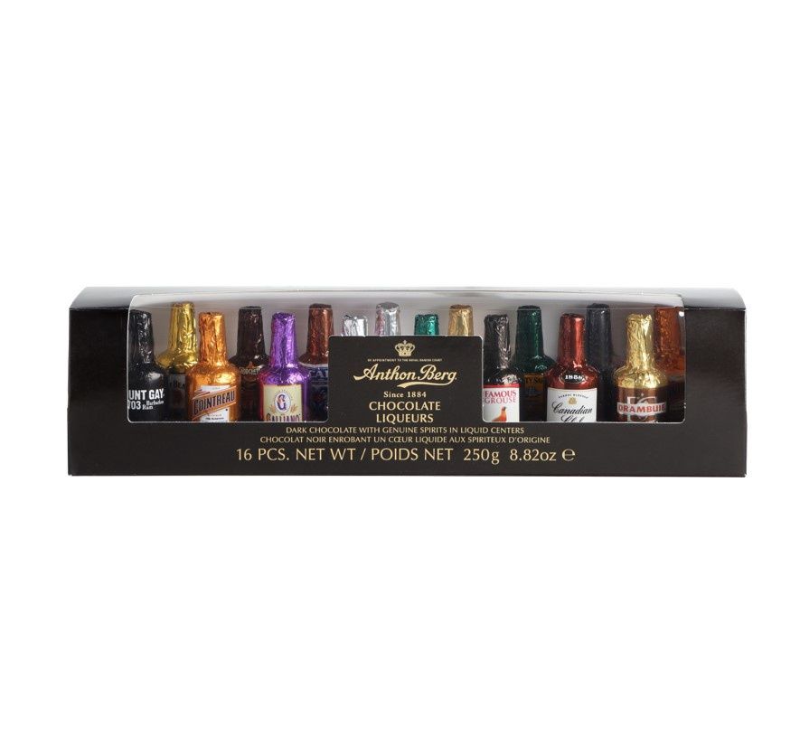 Anthon Berg 16 Pieces Chocolate Liqueurs 250g