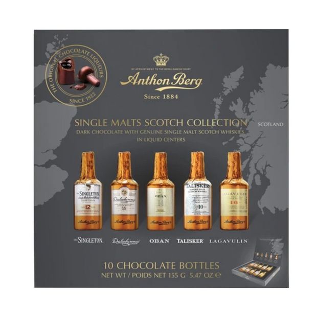 Anthon Berg Signle Malt Scotch Collection 155g